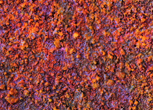 Abstract painting Vibrations of universe N13 by Ararat Petrossian -fr3