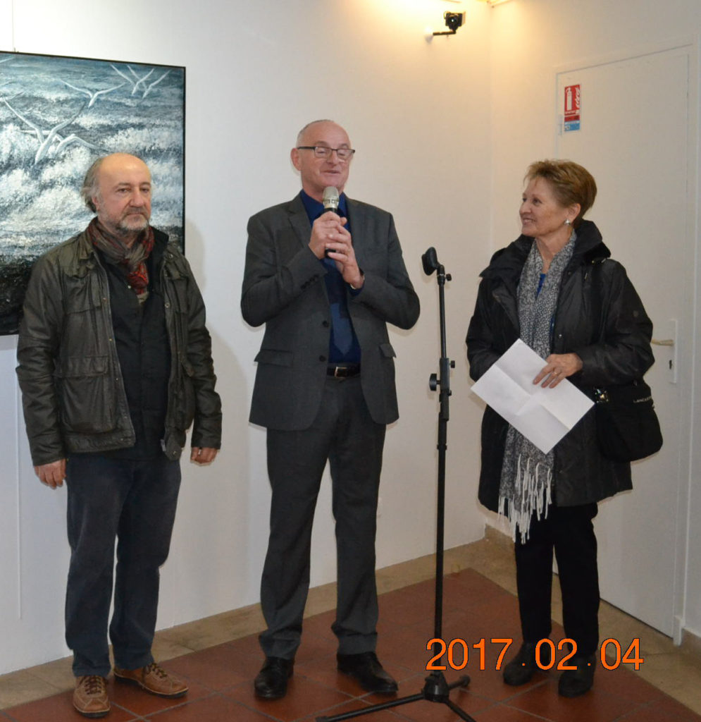 Ararat Petrossian personal exhibition in Terrus impressionist museum of Elne