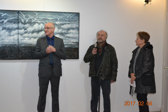 Opening of Ararat Petrossian's Exhibition Vibration of Universe in Museum of impressionism in Elne -France